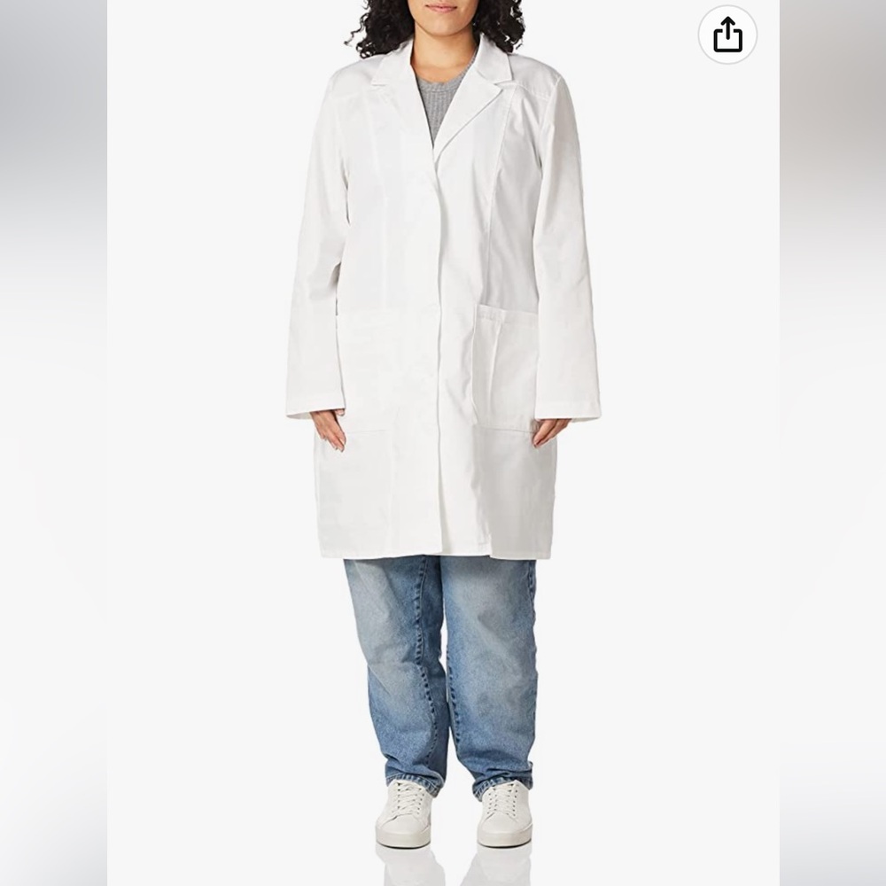 Cherokee 36 inch lab coat Small -new! Never worn